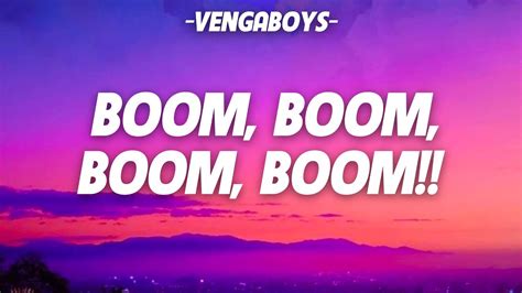 boom boom boom lyrics|More.